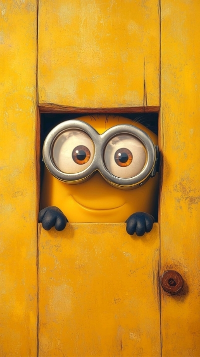 Ảnh nền Minions tươi cười, sắc nét năm 2022