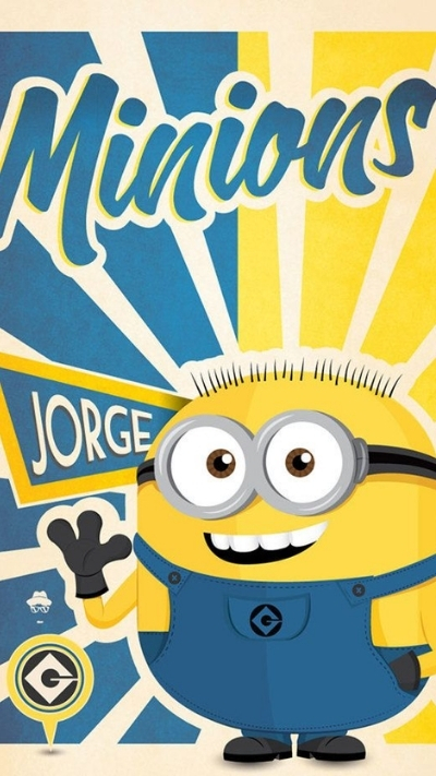 Hình Minions Jorge dễ thương, rõ nét cho điện thoại