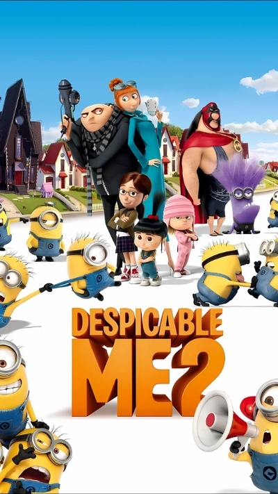 Hình Minions vui nhộn, 4K năm 2013