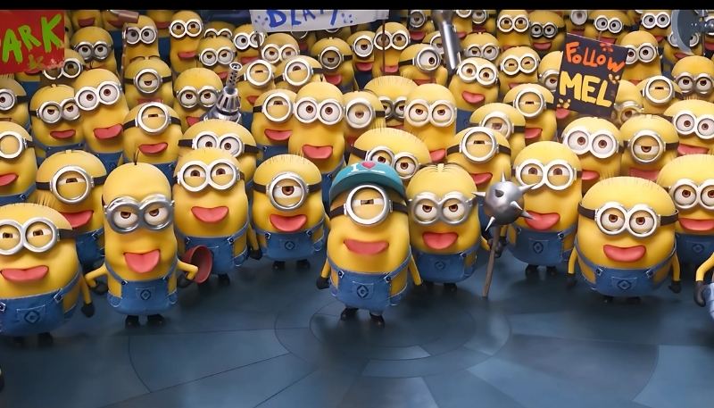 Ảnh nền Minions ngốc nghếch, dễ thương cho máy tính