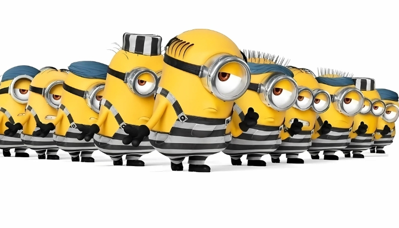 Ảnh nền Minions ngốc nghếch, hài hước cho máy tính