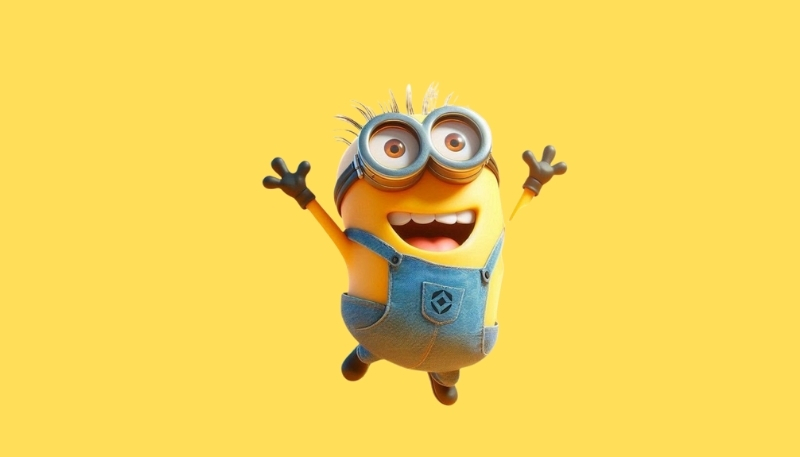 Hình Minions Jerry hài hước, ngộ nghĩnh