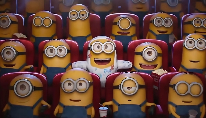 Hình Minions ngây ngô, dễ thương cho máy tính