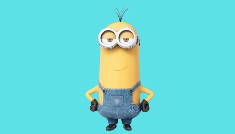 Nền Minions Kevin tươi cười, ngộ nghĩnh