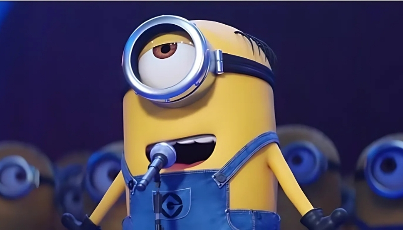 Nền Minions Stuart đáng yêu, tươi cười
