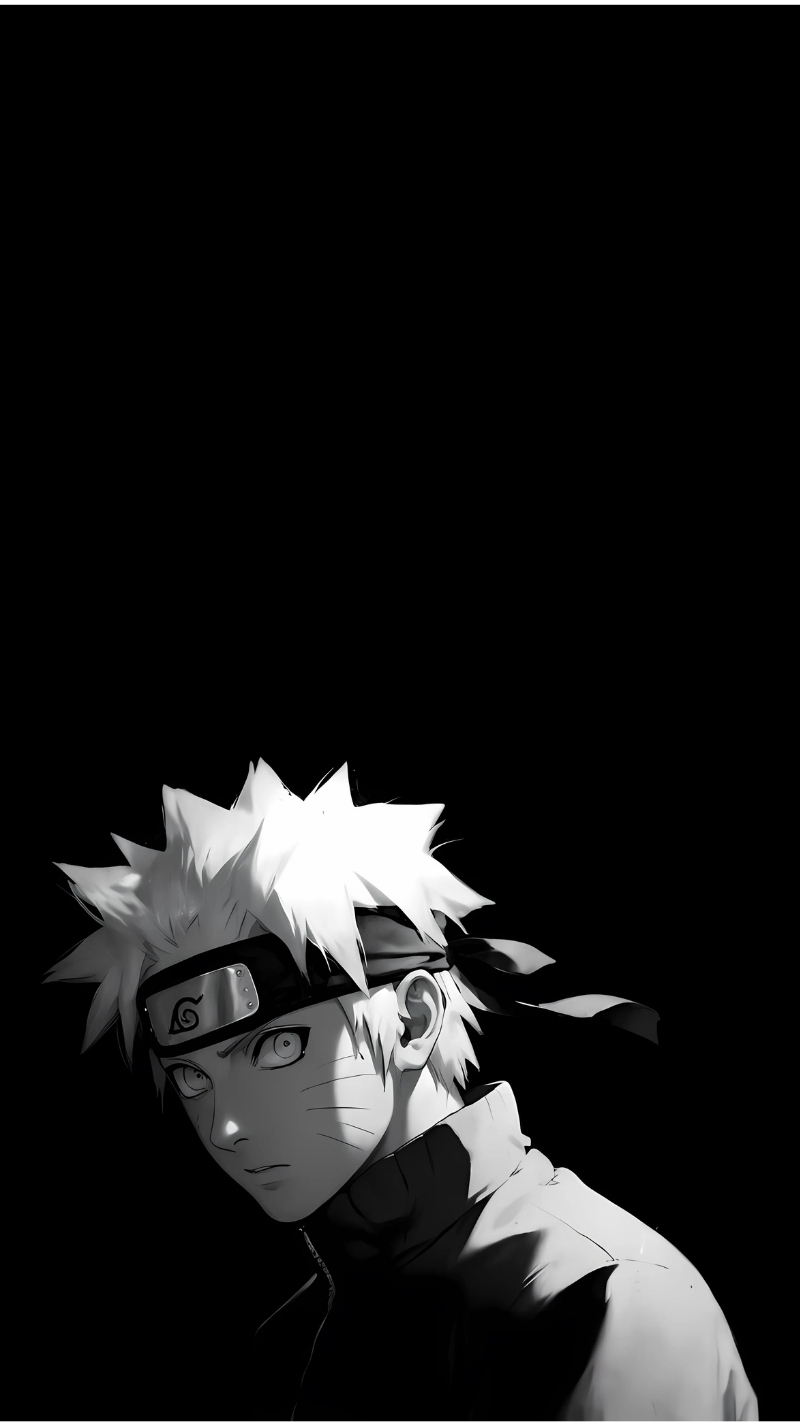 ảnh nền naruto trang đen cho laptop