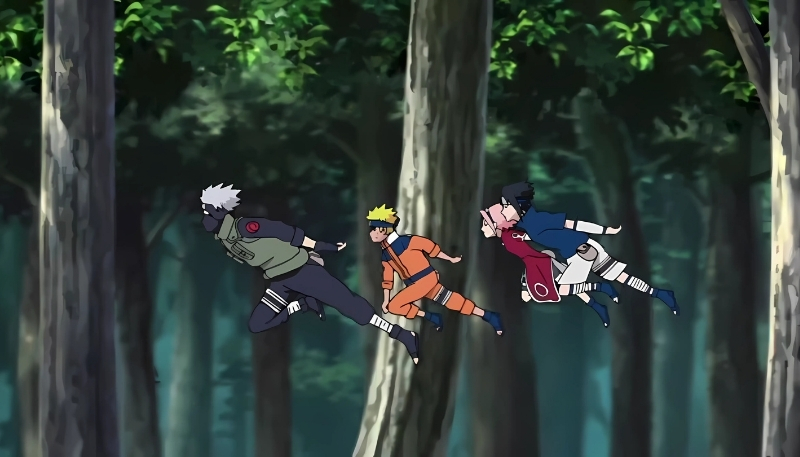 ảnh nền naruto cùng đồng đội hd