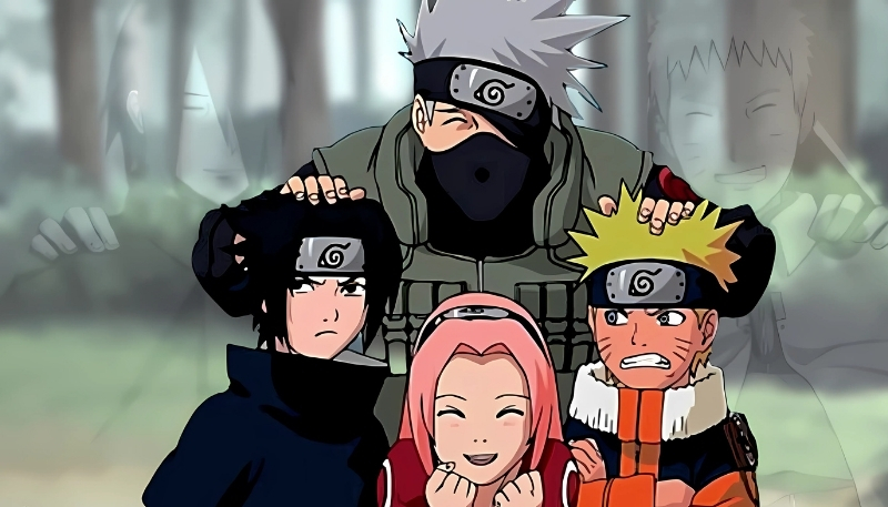 ảnh nền naruto cùng đồng đội đẹp