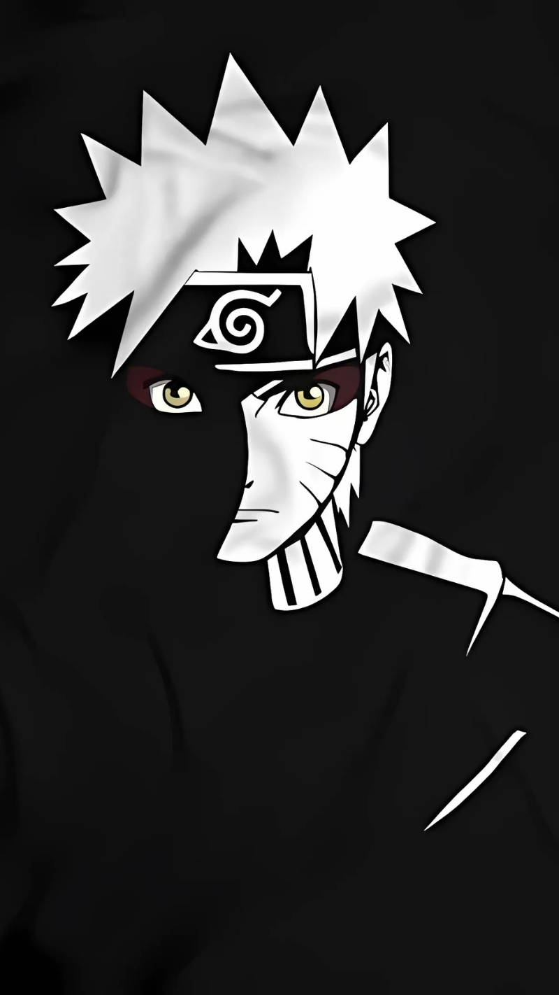 bộ sưu tập hình nền naruto trang đen cho máy tính