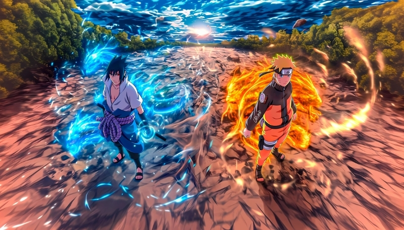 ảnh nền naruto và sasuke cho laptop