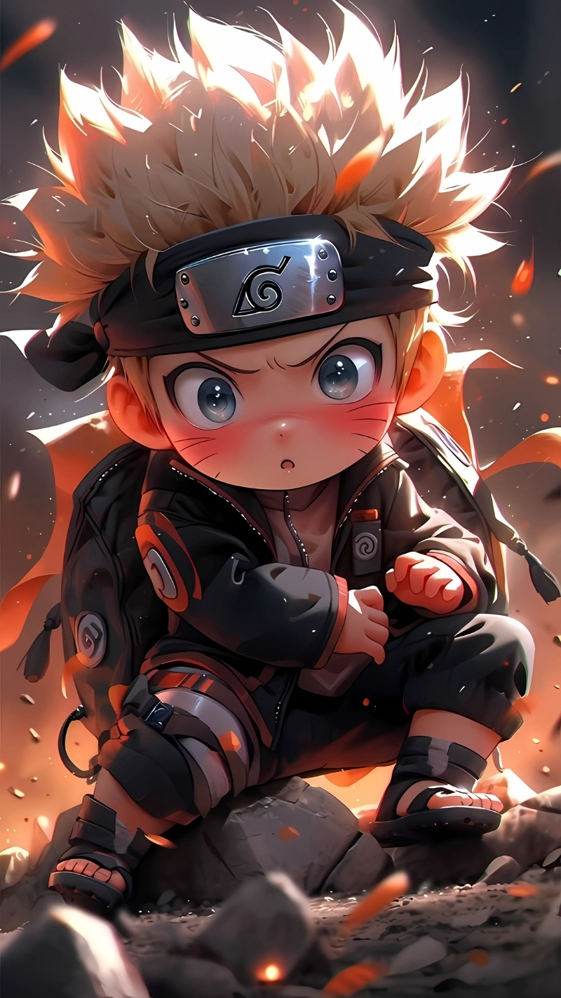 hình nền naruto chibi cho laptop