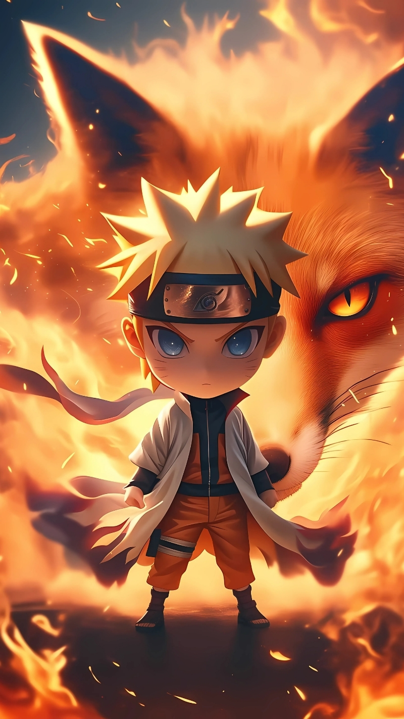 hình nền naruto chibi cho máy tính