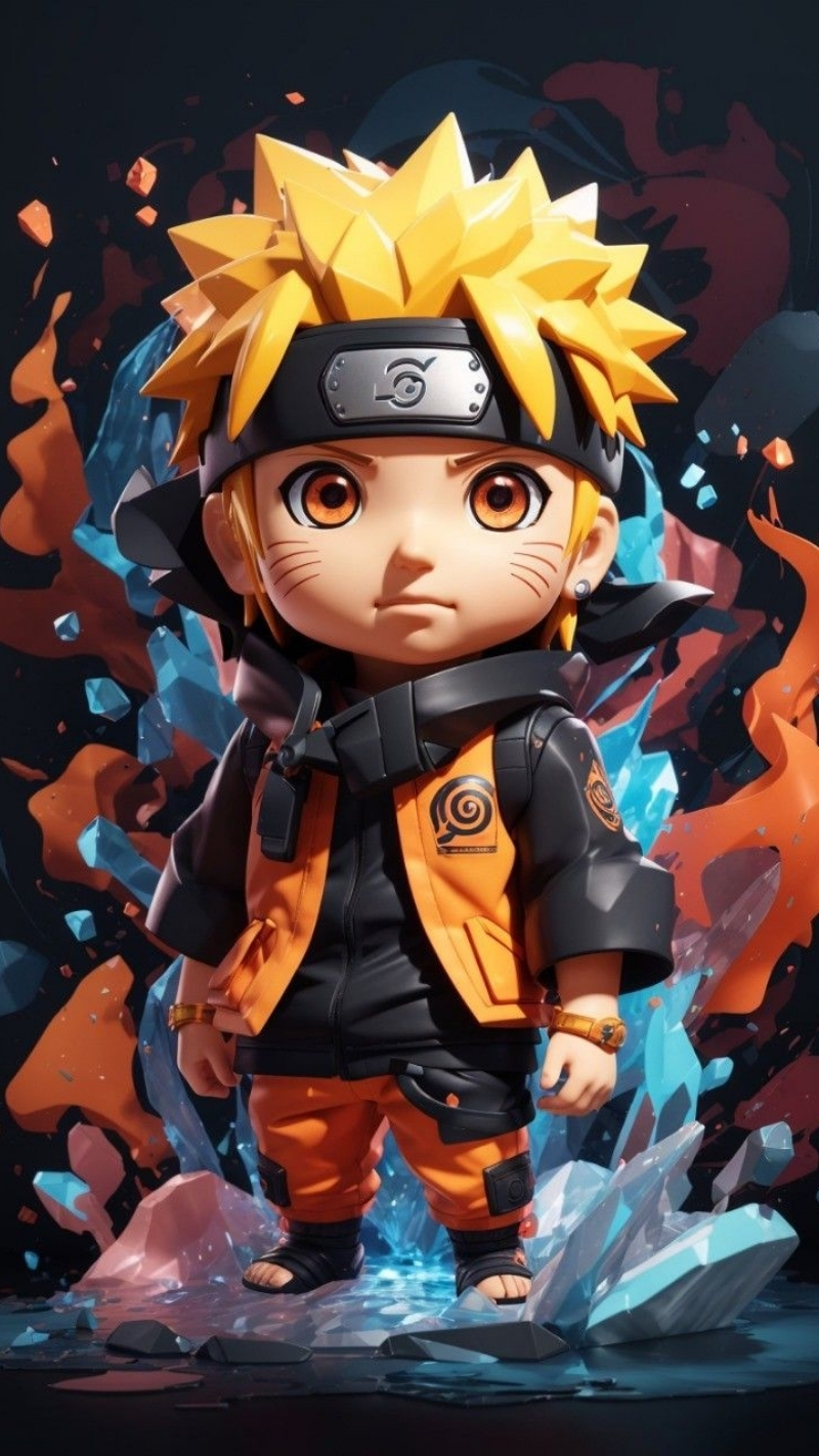 hình nền naruto chibi cho smartphone