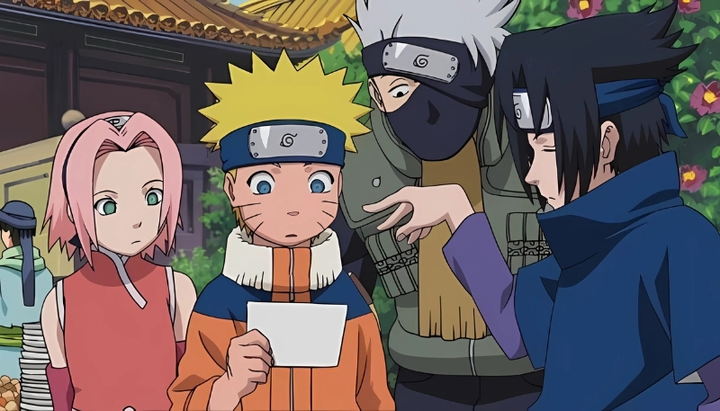 ảnh nền naruto cùng đồng đội cho điện thoại