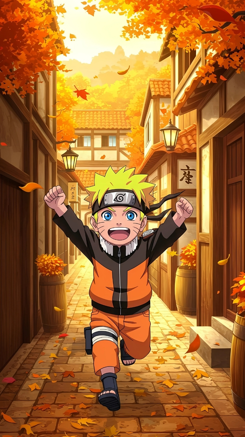 hình nền naruto cute vs sasuke