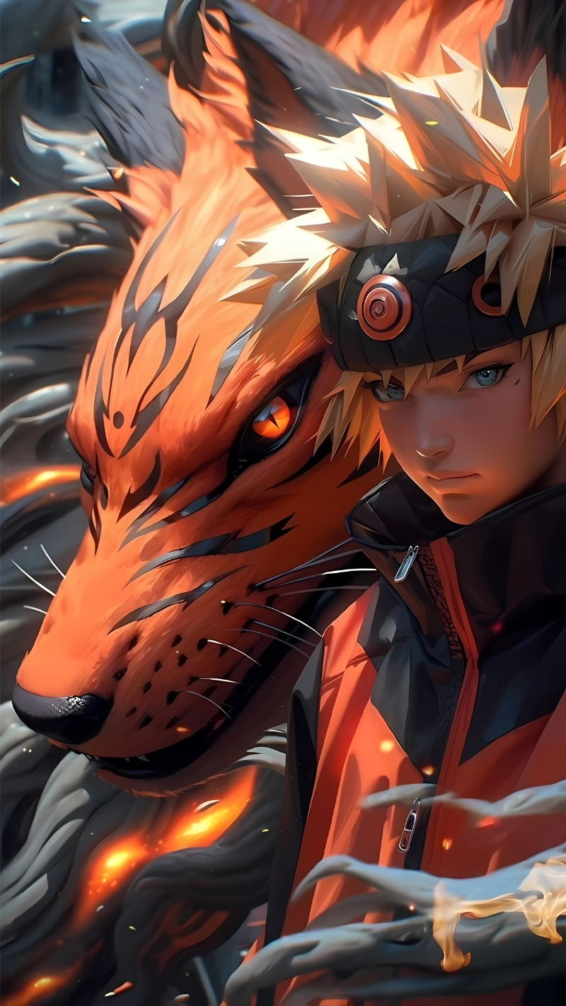 hình nền naruto cứu vi 8k