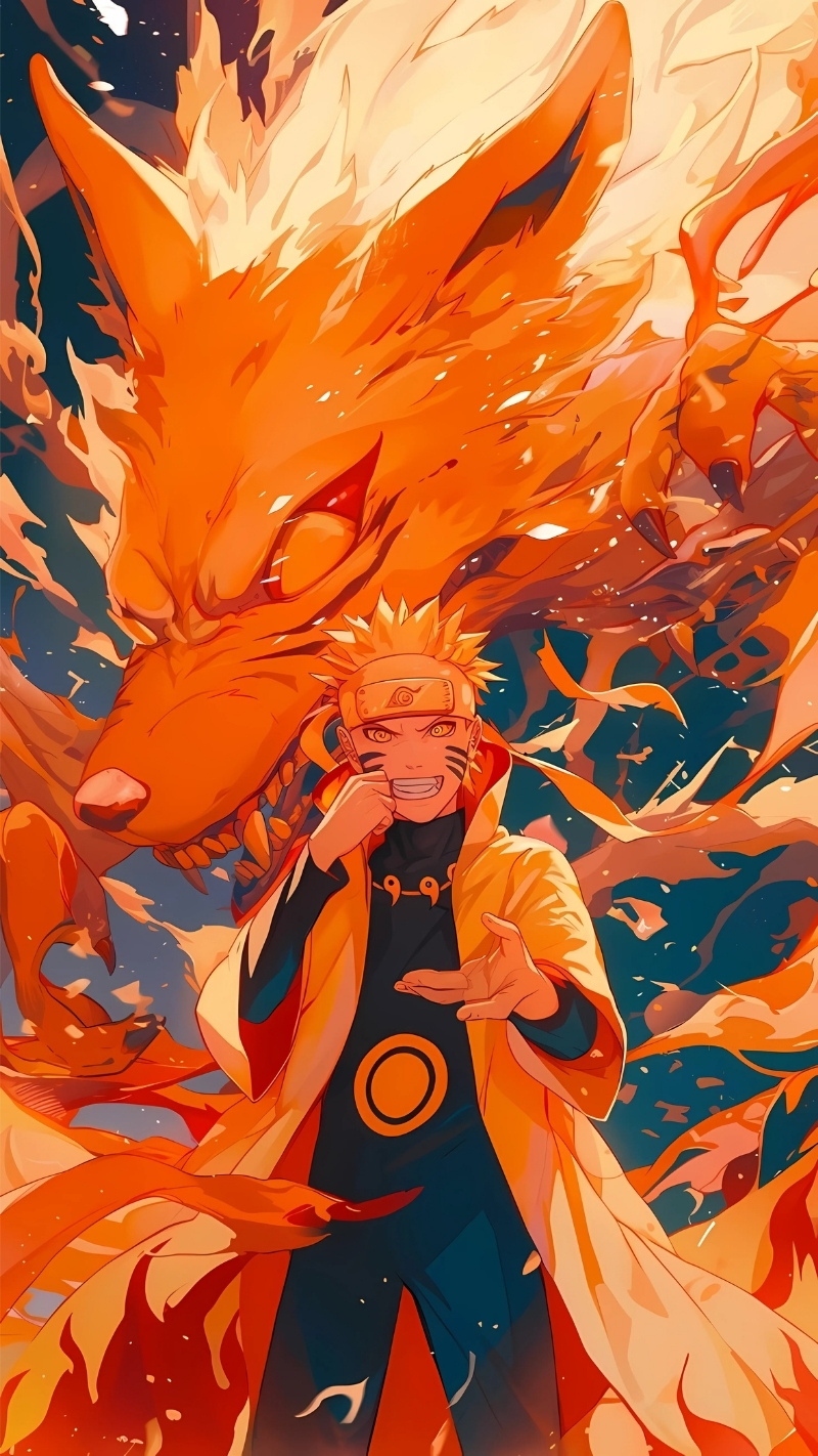 hình nền naruto cứu vi cho điện thoại