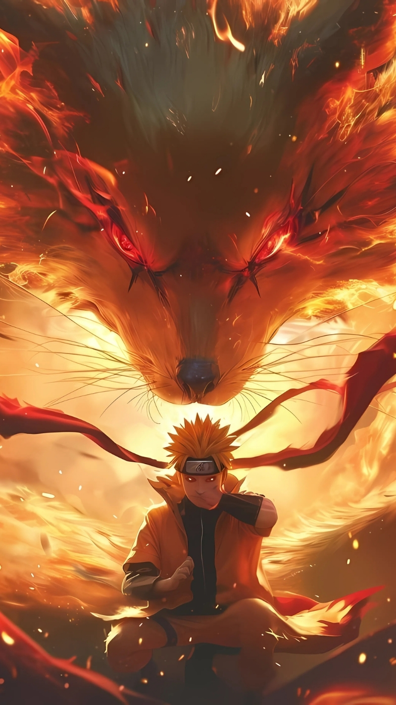 hình nền naruto cứu vi ngầu