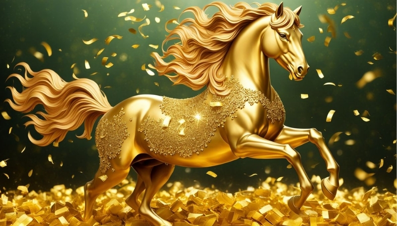 Ảnh nền ngựa 3D dũng mãnh cho PC