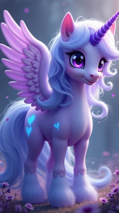 Ảnh nền pony đẹp đáng yêu cho smartphone