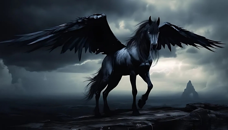 Hình nền ngựa 3D ngầu ấn tượng cho máy