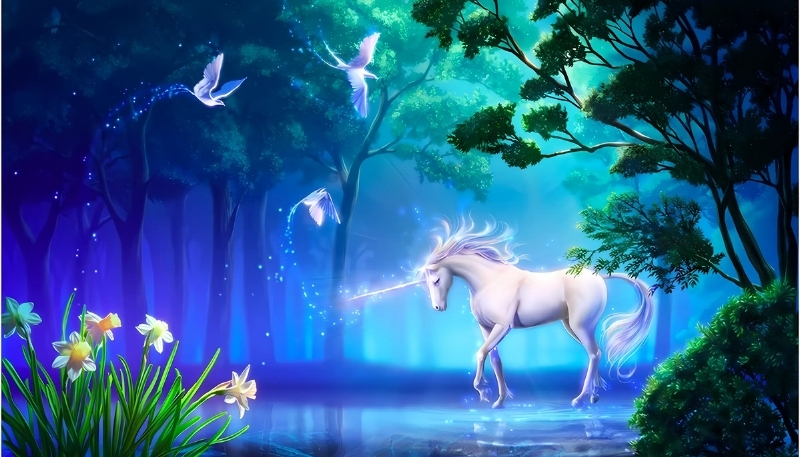 Hình nền ngựa 3D sống động rực rỡ cho máy