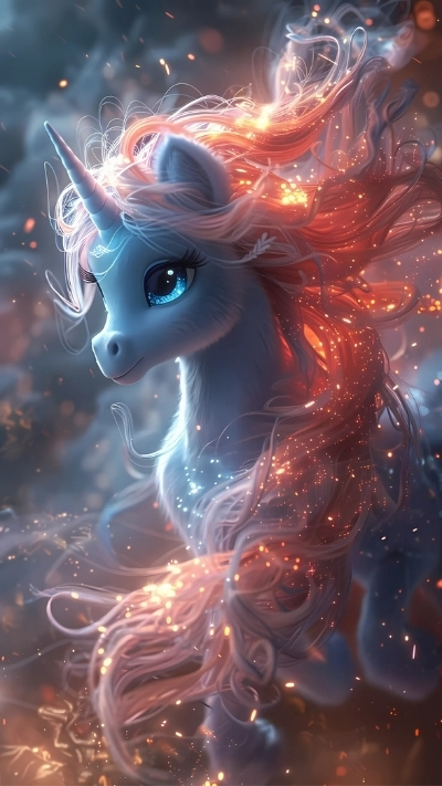 Hình pony dễ thương lung linh cho điện thoại