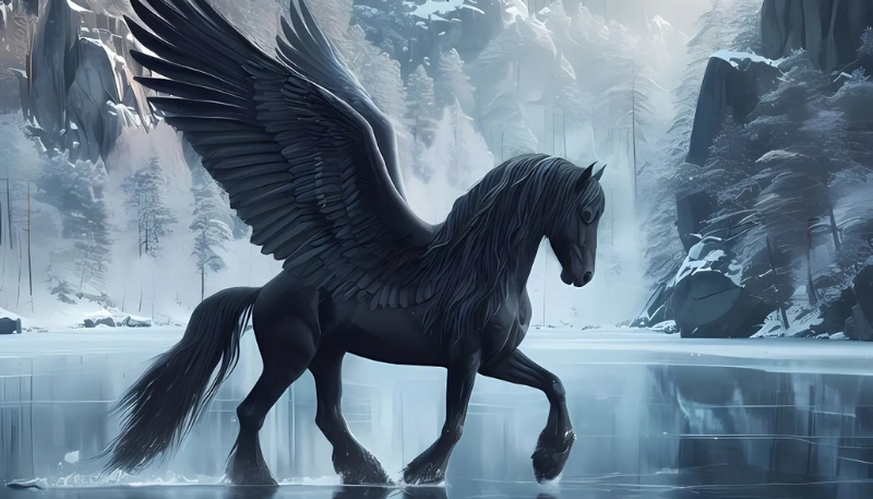 Nền ngựa 3D ngầu đẹp mắt cho PC