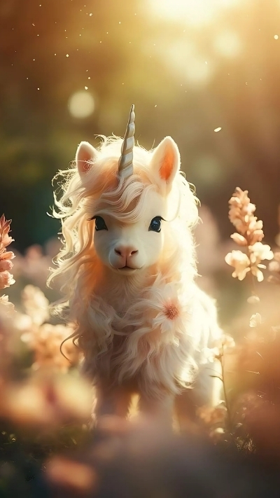 Nền pony dễ thương huyền ảo cho smartphone