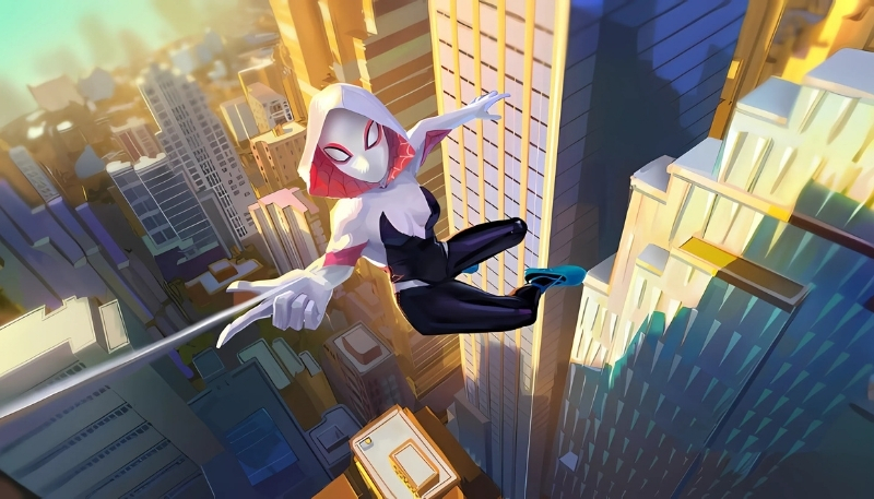 ảnh nền người nhện nữ ấn tượng