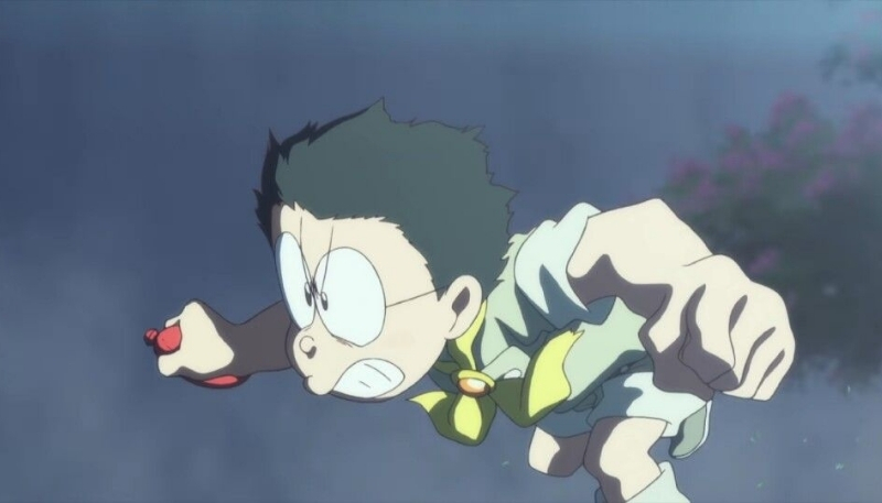 ảnh nền nobita nghiến răng tức giận