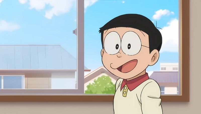 ảnh nền nobita rạng rỡ