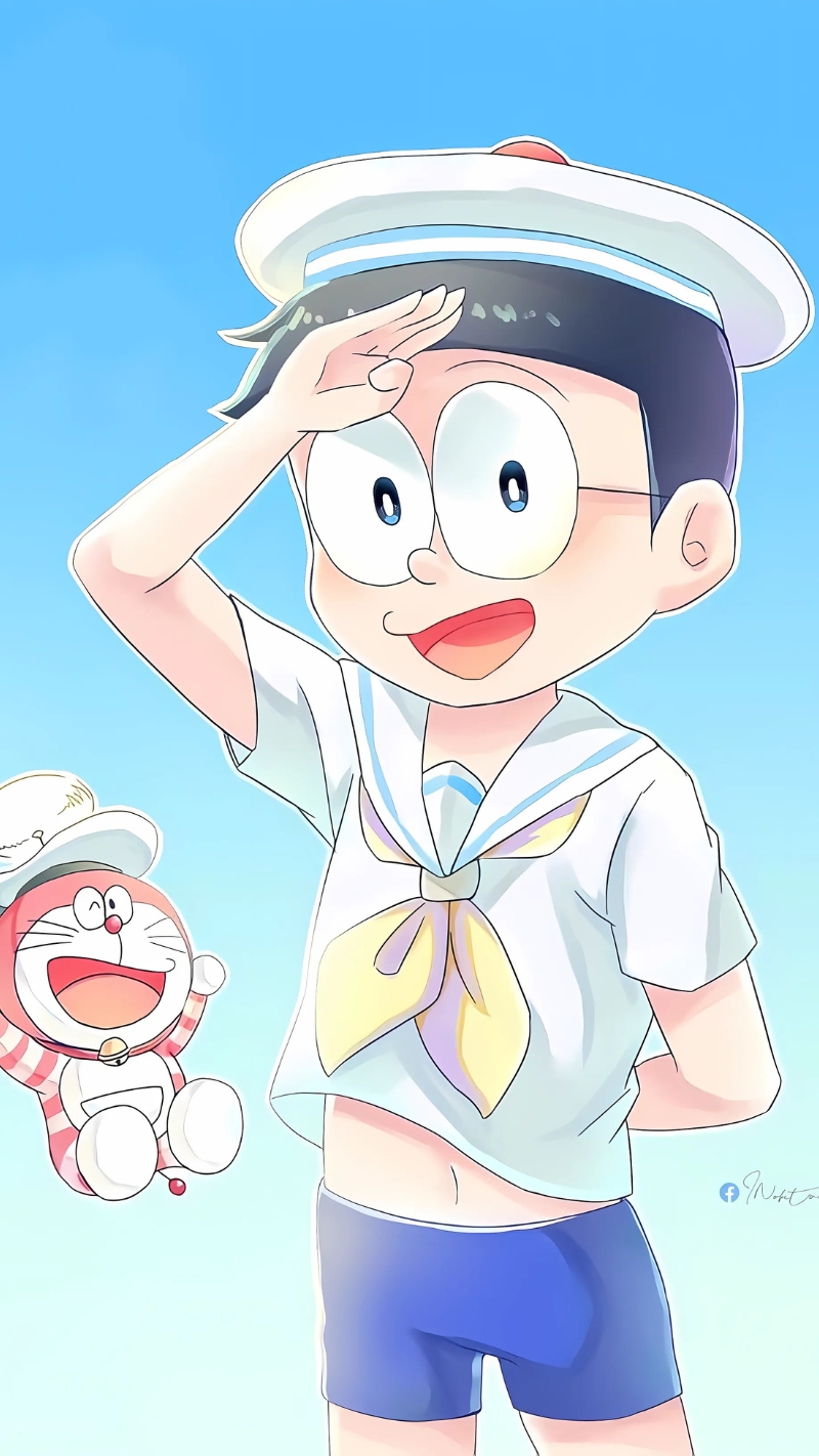 ảnh nền nobita thủy thủ