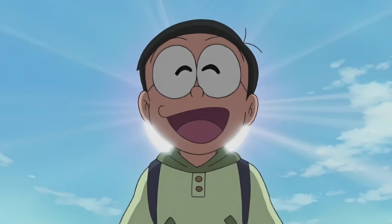 hình ảnh nền nobita dưới ánh mặt trời