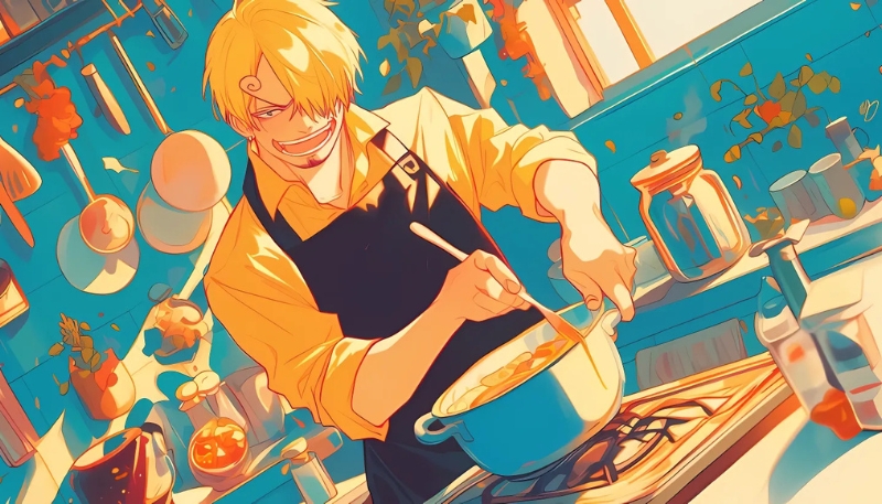 Hình Sanji One Piece sắc nét desktop