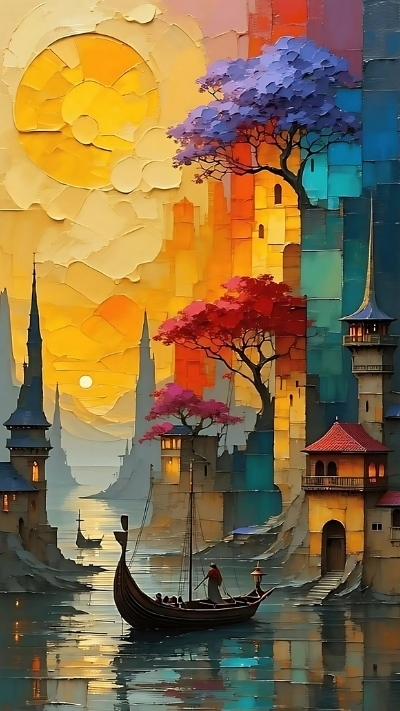 Hình ảnh oppo chủ đề galaxy huyền ảo