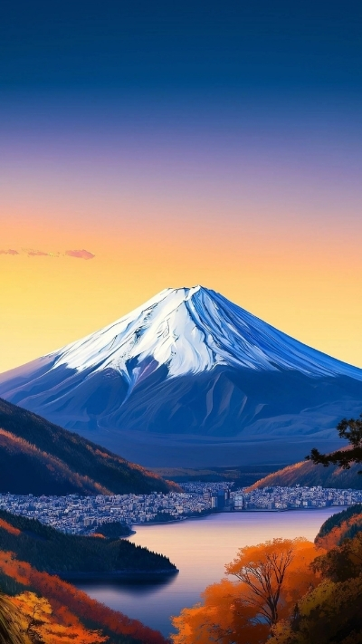 Hình ảnh oppo phong cảnh hoàng hôn lãng mạn