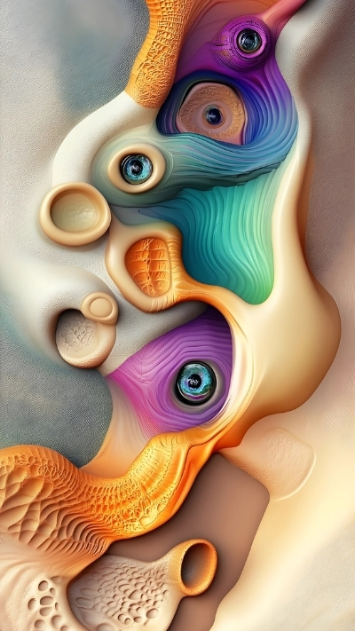 Nền trừu tượng oppo nghệ thuật đẹp long lanh