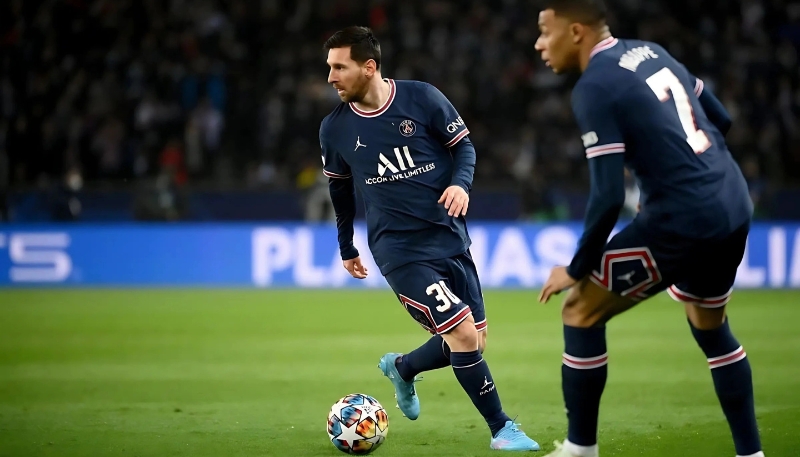 Hình nền Messi PSG ấn tượng cho PC