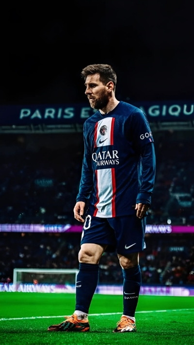 Wallpaper Messi PSG đẹp cực kỳ lạ mắt