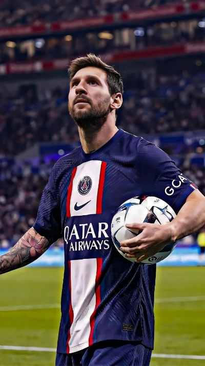 Wallpaper Messi PSG siêu sắc nét và đẹp mắt