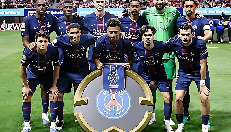 Wallpaper PSG 3D sáng tạo cho máy tính