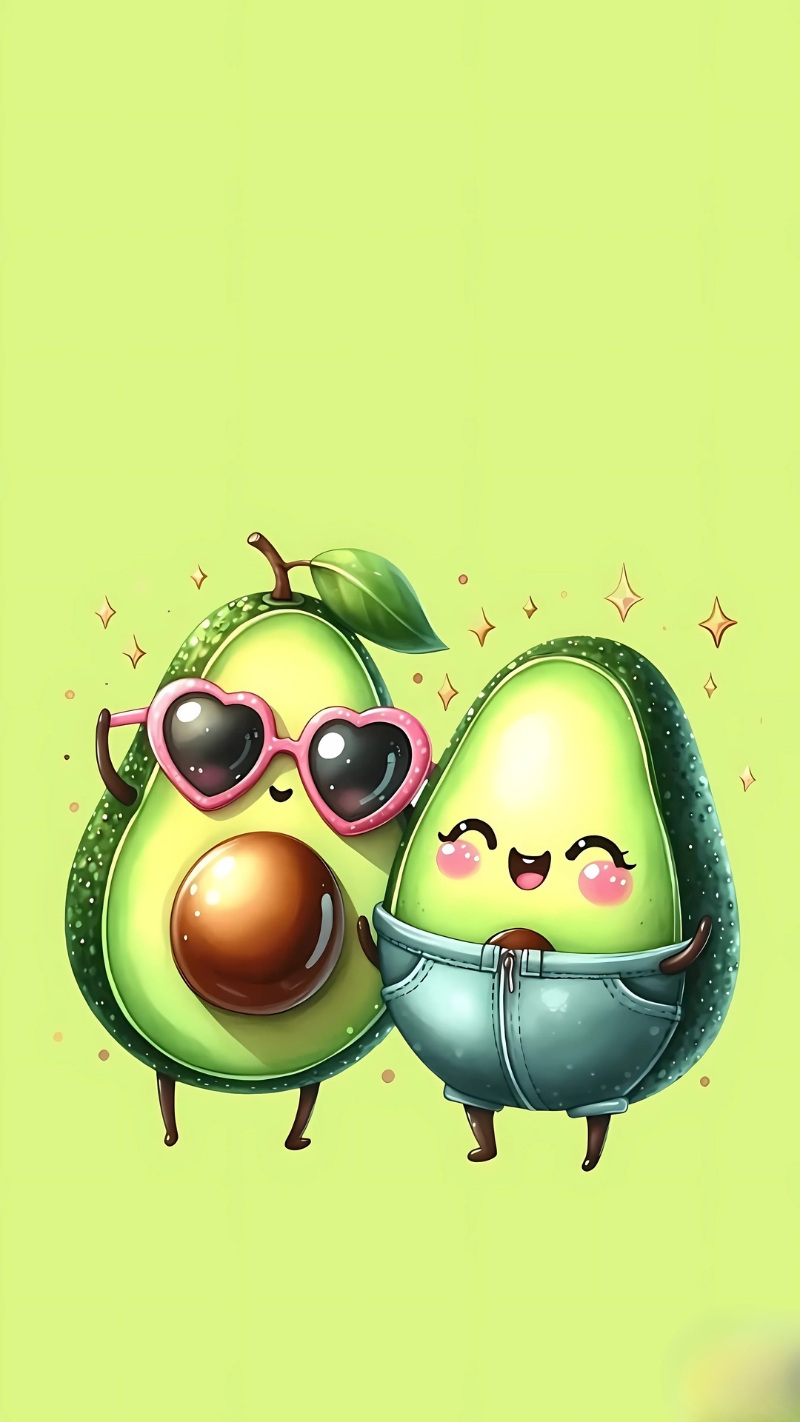 Hình nền hình quả bơ