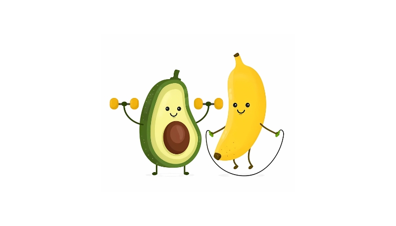 Hình nền quả bơ cho máy tính