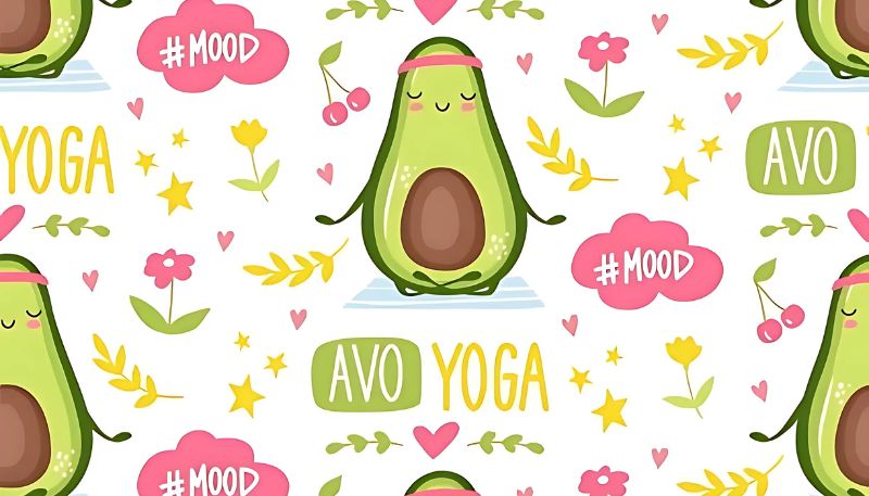 Hình nền quả bơ dành cho máy tính