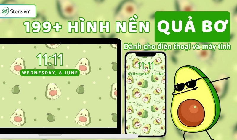 Hình nền quả bơ