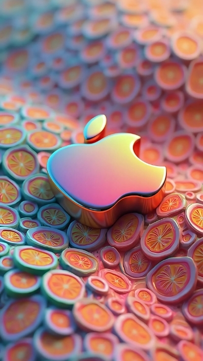 Ảnh bìa quả táo iPhone 4K nghệ thuật thanh lịch