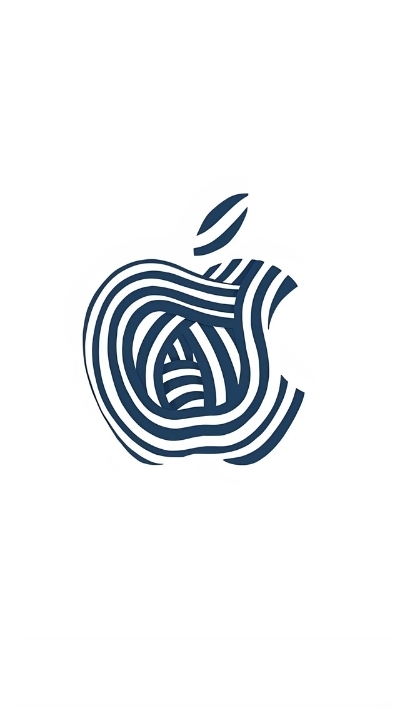 Ảnh bìa táo iPhone 4K nghệ thuật lấp lánh