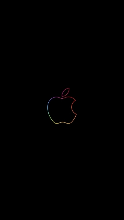 Ảnh nền táo iPhone 4K tối giản giản dị