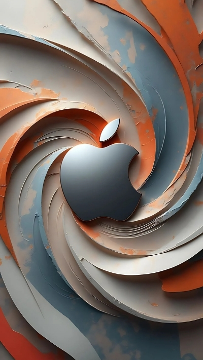 Background quả táo iPhone 4K nhẹ nhàng